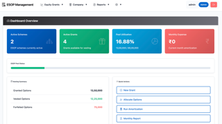 EquityHub Dashboard Preview